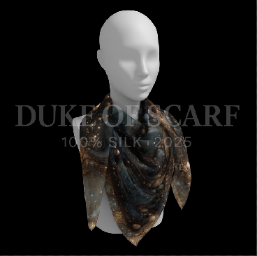 Christmas Tree Stone Minerals Gold Blue 50x50