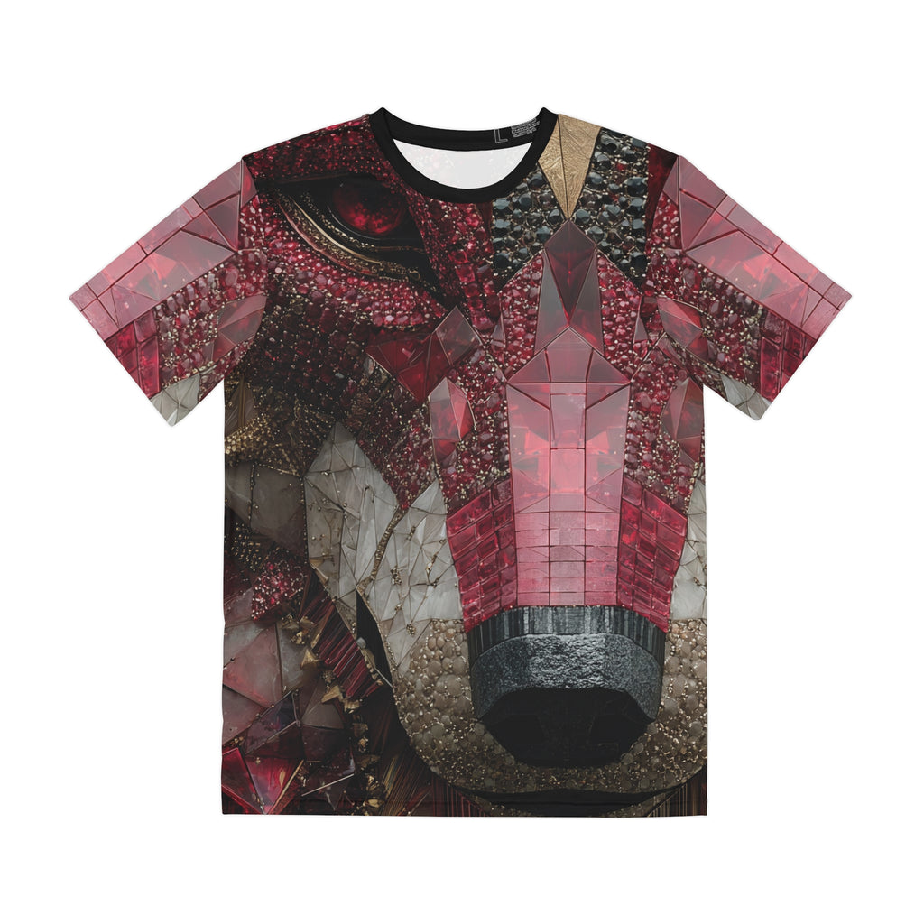 All-Over T-Shirt - Red Ruby Wolf