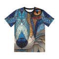 All-Over T-Shirt - Blue Stained Glass Fox