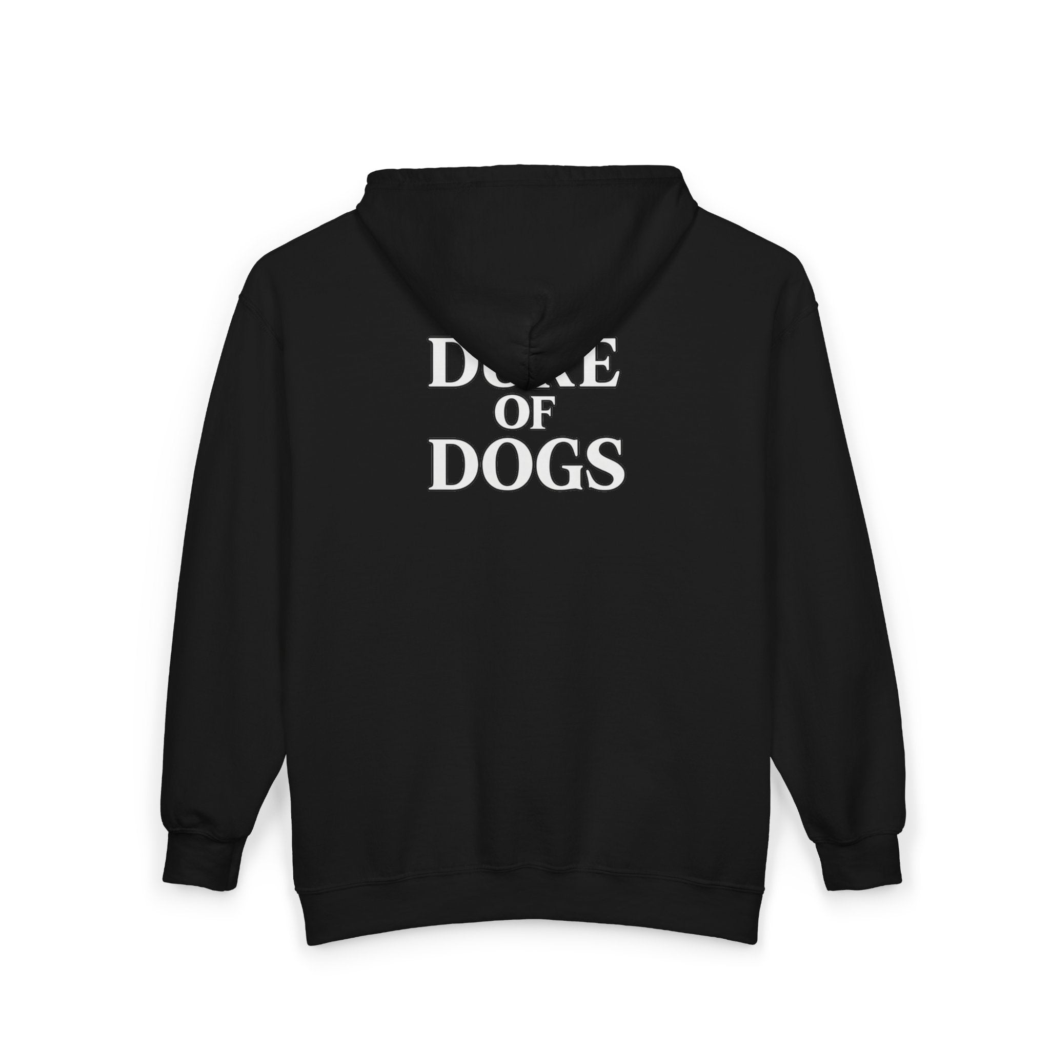 Zip Hoodie — Duke of Dogs Blue Stained Glass Fox
