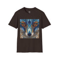 Duke of Dogs Blue Stained Glass Fox